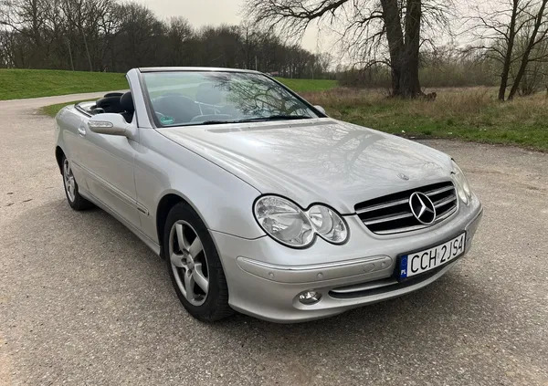 samochody osobowe Mercedes-Benz CLK cena 25000 przebieg: 291500, rok produkcji 2005 z Chełmno